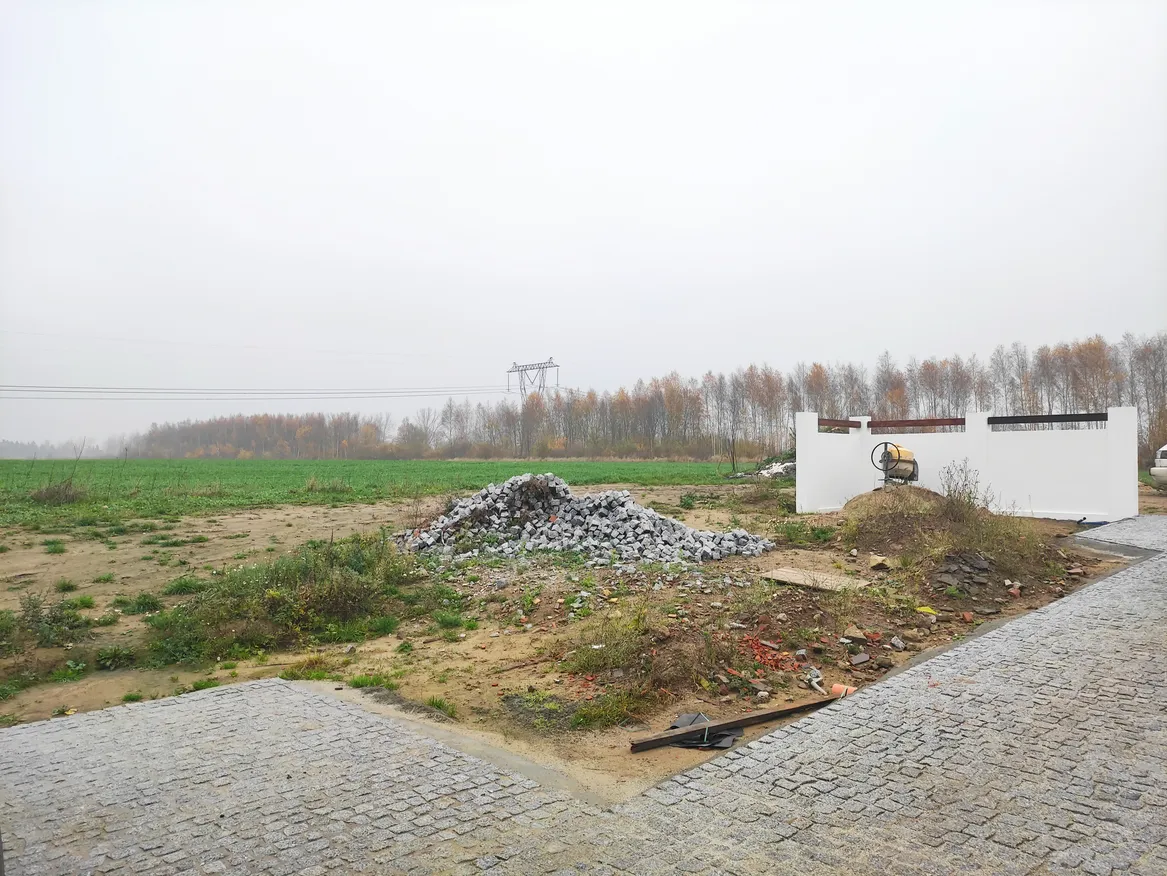 Podjazd - zdjęcie przed.