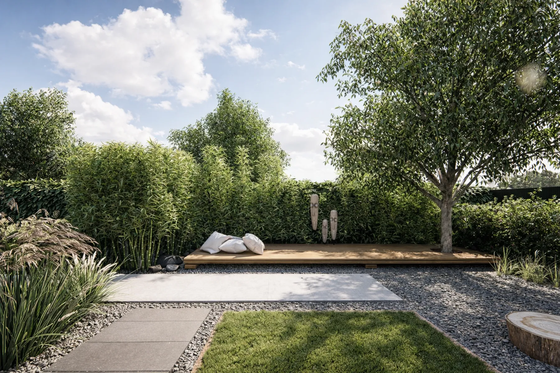 Główne zdjęcie dla Ogród Skandynawski przy nowoczesnej stodole